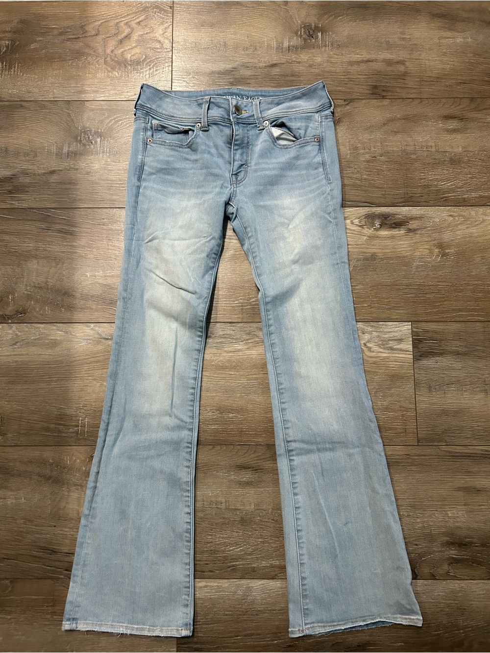 American Eagle Outfitters Light Blue Flare Jeans